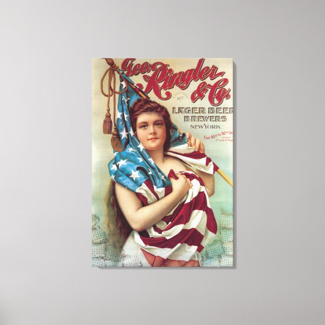 George Ringler & CO. Öl Poster Canvastryck (Framsida)