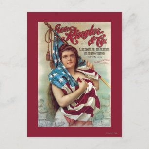 George Ringler & CO. Öl Poster Vykort