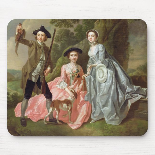 George Rogers med hans fru, Margaret och hans Musmatta (Framsidan)