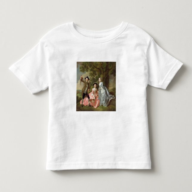 George Rogers med hans fru, Margaret och hans T Shirt (Framsida)