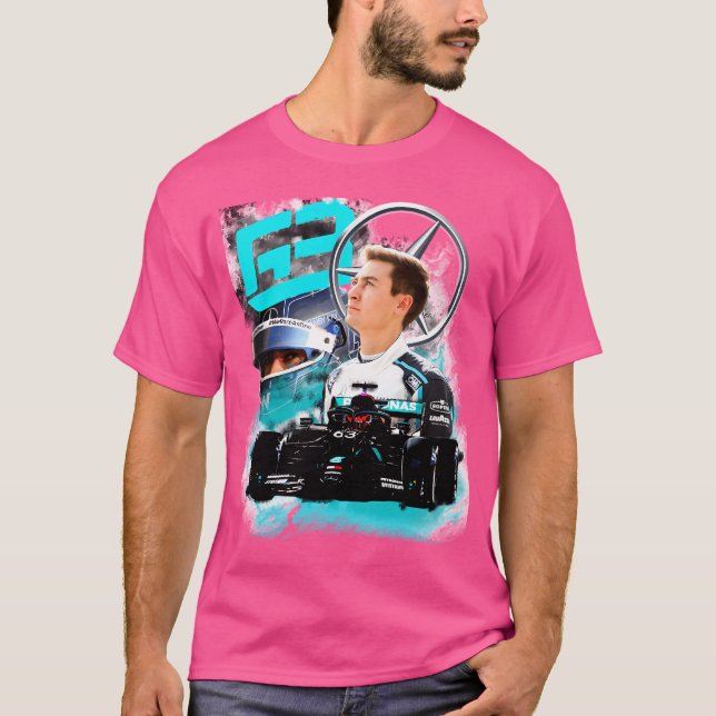 George Russell Tävla Icon T Shirt (Framsida)
