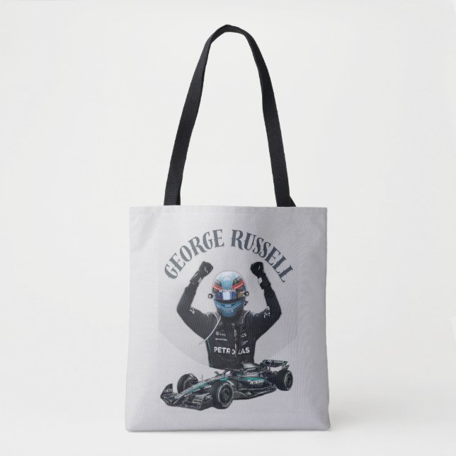 George Russell Tote bag Tygkasse (Framsida)