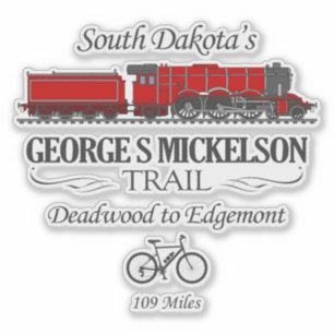 George S Mickelson Trail (RT2) Klistermärken