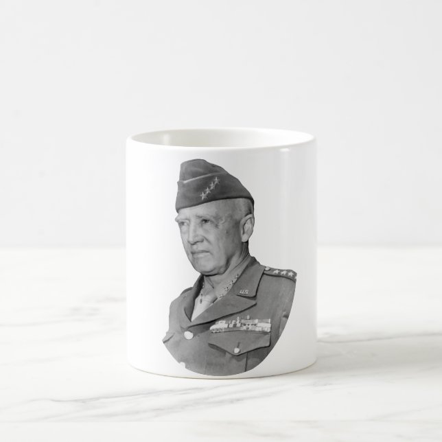 George S. Patton Kaffemugg (Center)