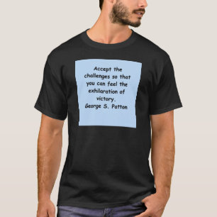 george s pattoncitationstecken t-shirt