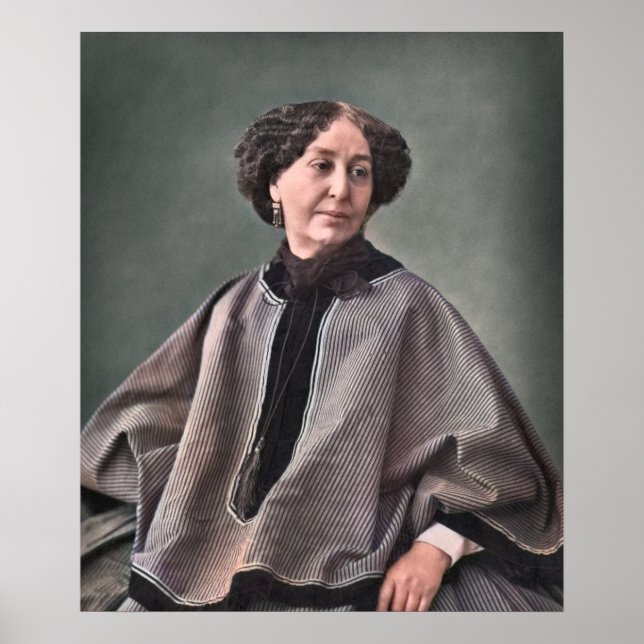 George Sand - Author Poster (Framsidan)