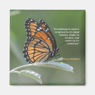 George Santayana citat om naturen Magnet