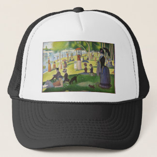 George Seurat A Söndag på Berömden La Grande Jatte Keps