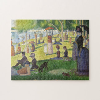 George Seurat A Söndag på Berömden La Grande Jatte Pussel