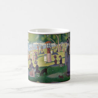 GEORGE SEURAT - En söndageftermiddag 1884 Kaffemugg