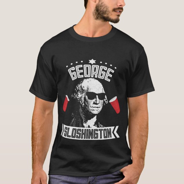 George Sloshington T Shirt (Framsida)