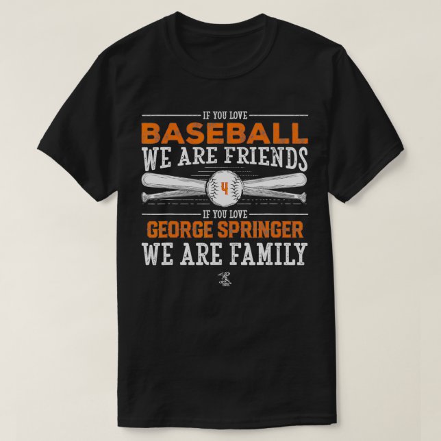 George Springer om du Kärlek baseball Apparel T Shirt (Design framsida)