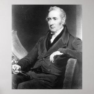 George Stephenson, graverad av Charles Turner Poster