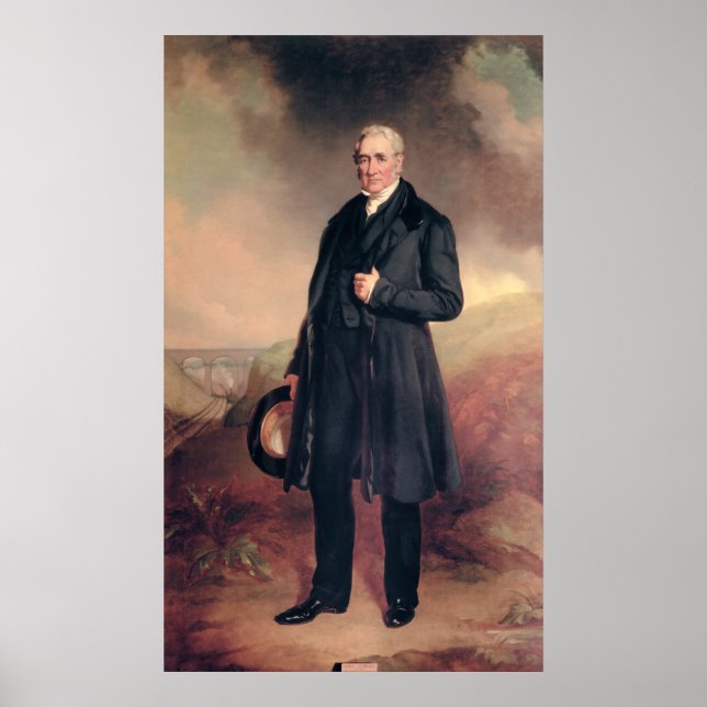 George Stephenson Poster (Framsidan)