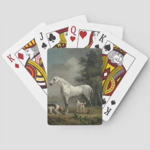 George Stubbs - A Dapple Grått Hunter Casinokort