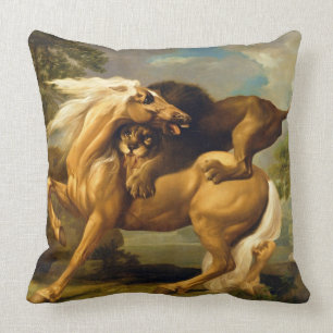 George Stubbs ett lejont anfalla en häst, c.176 Kudde