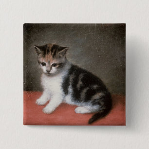George Stubbs Fröcken Ann vit kattunge, 1790 Knapp