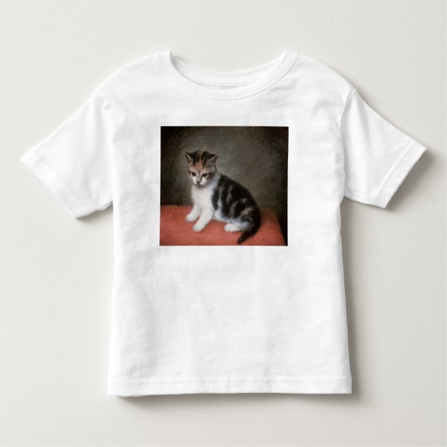 George Stubbs | Fröcken Ann vit kattunge, 1790 T Shirt (Framsida)