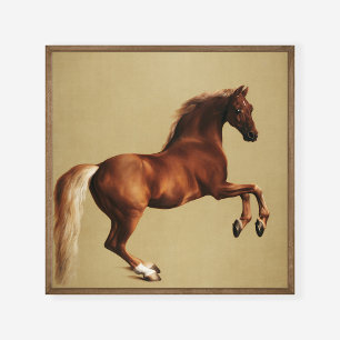 George Stubbs Horse Porträtt Whistlejacka Art Poster