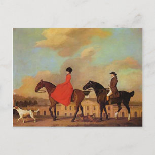 George Stubbs- John och Sophia Musters Vykort