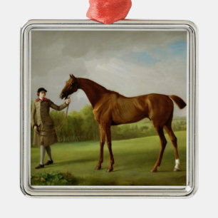 George Stubbs lyster som rymms av en brudgum, Julgransprydnad Metall