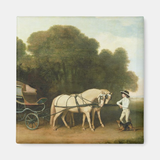 George Stubbs | Phaeton med Cream Pons par Magnet (Framsidan)