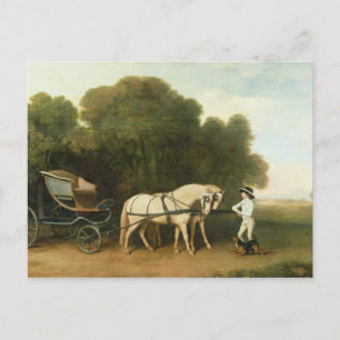 George Stubbs Phaeton med Cream Pons par Vykort