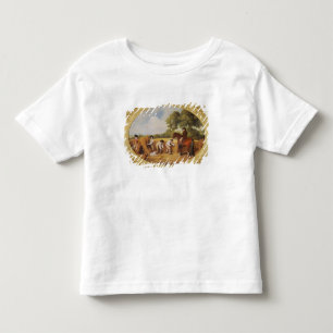George Stubbs Reapers, 1795 (emalj på kex e T Shirt