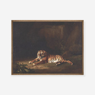 George Stubbs Tiger Painting Art Print Poster
