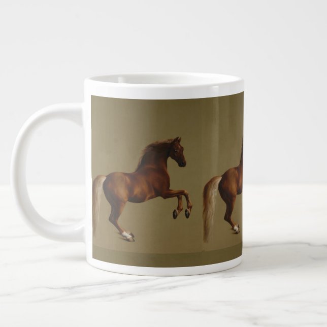 George Stubbs vintage Art Whistlejejjacka Jumbo Mugg (Vänster)