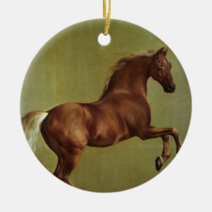 George Stubbs   Whistlejacket, 1762 Julgransprydnad Keramik
