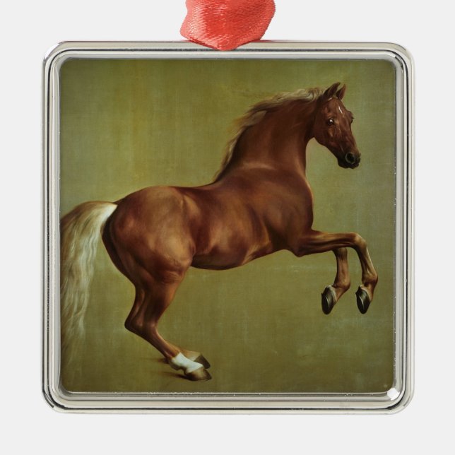 George Stubbs| Whistlejjacka, 1762 Julgransprydnad Metall (Framsidan)