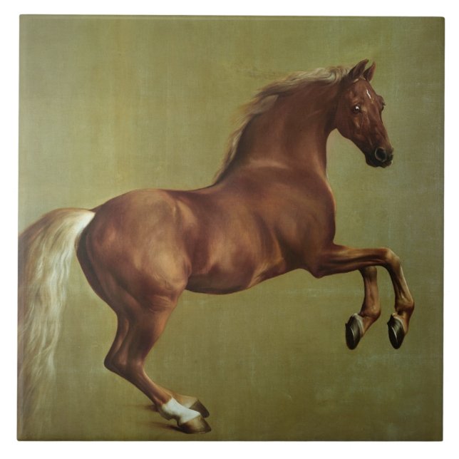 George Stubbs| Whistlejjacka, 1762 Kakelplatta (Framsidan)