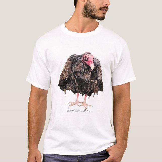 George the Turkey Vulture T-Shirt (Framsida)