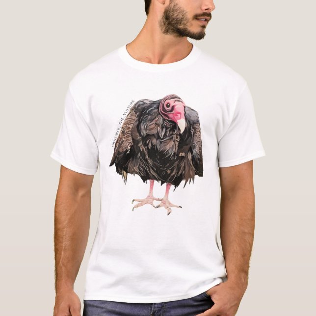 George the Turkey Vulture T-Shirt (Framsida)