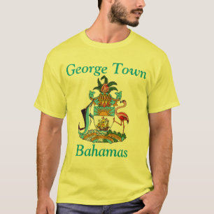 George Town, Bahamas med vapen Tee