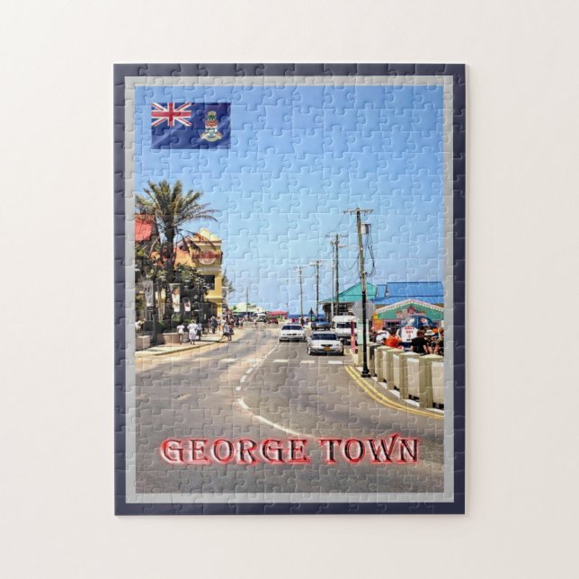 George Town - Caymanöarna - Pussel (Vertikal)