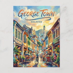 George Town Malaysia Vykort