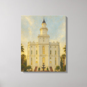 George Utah Temple Painting™ LDS Art Canvas