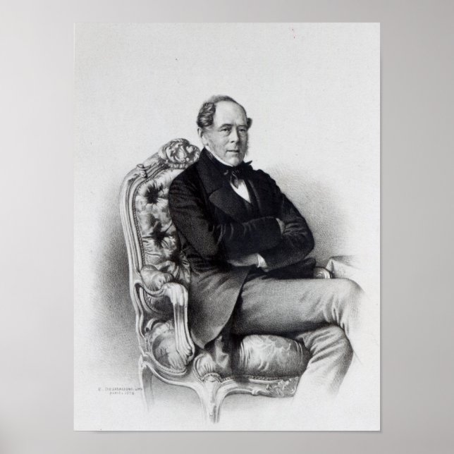 George Villiers, 4th Earl of Clarendon, 1856 Poster (Framsidan)