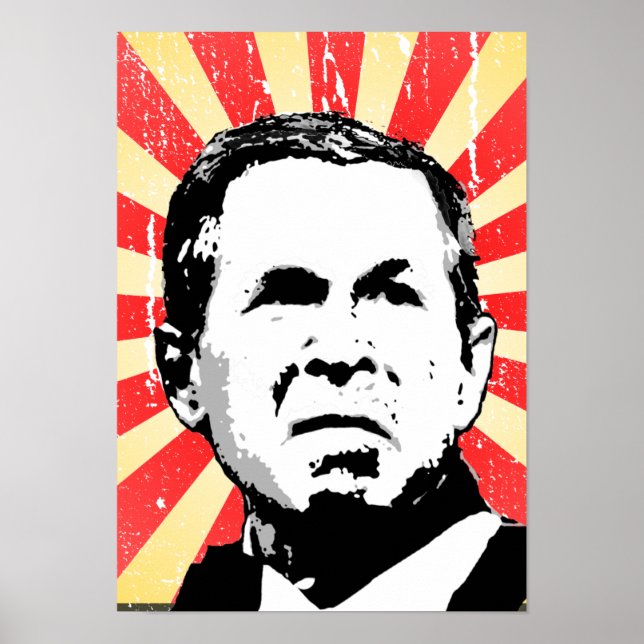 George W Bush 3 Poster (Framsidan)