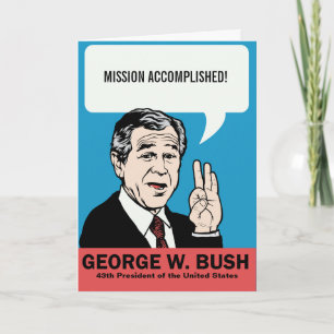 George W. Bush anpassadekort Kort