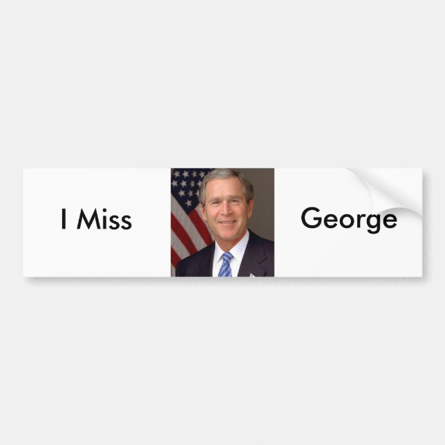 George W. Bush Bildekal (Framsidan)
