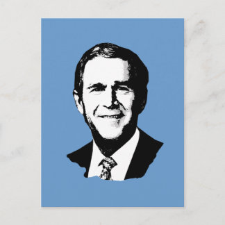 George W Bush Gear Vykort