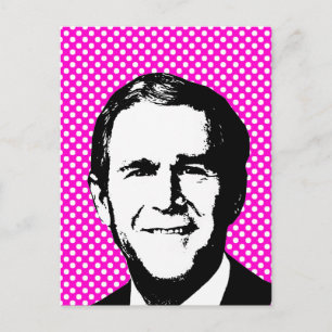 George W Bush Gear Vykort