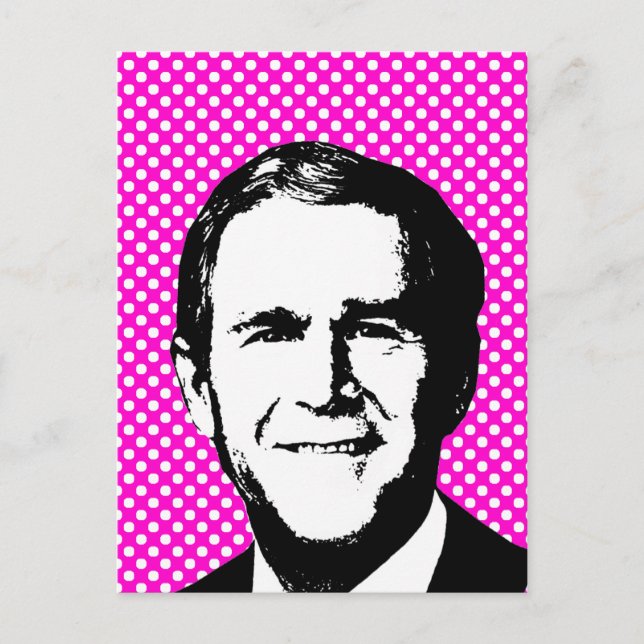 George W Bush Gear Vykort (Framsida)