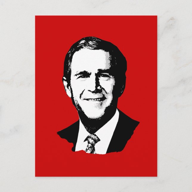 George W Bush Gear Vykort (Framsida)