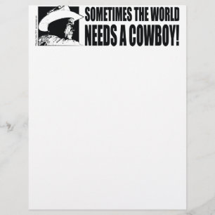 George W Bush - ibland behöver världen en Cowboy