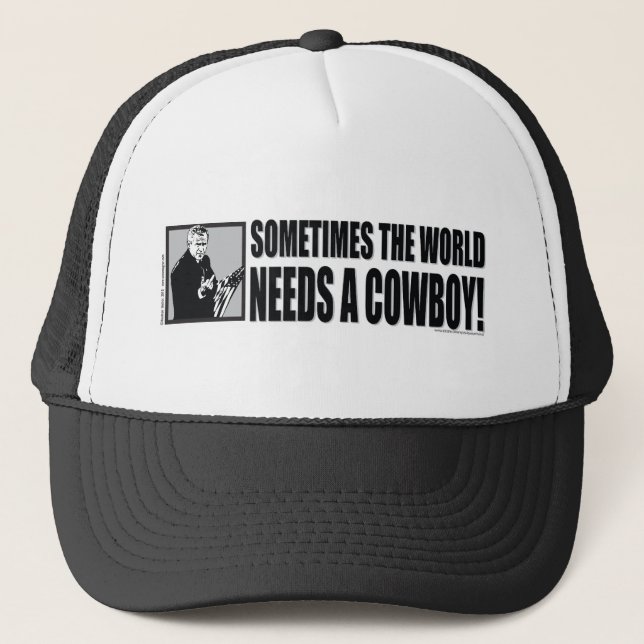 George W Bush - ibland behöver världen en Cowboy Keps (Framsida)