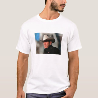 George W. Bush - iklädd svart som ha på sig en Tee Shirt